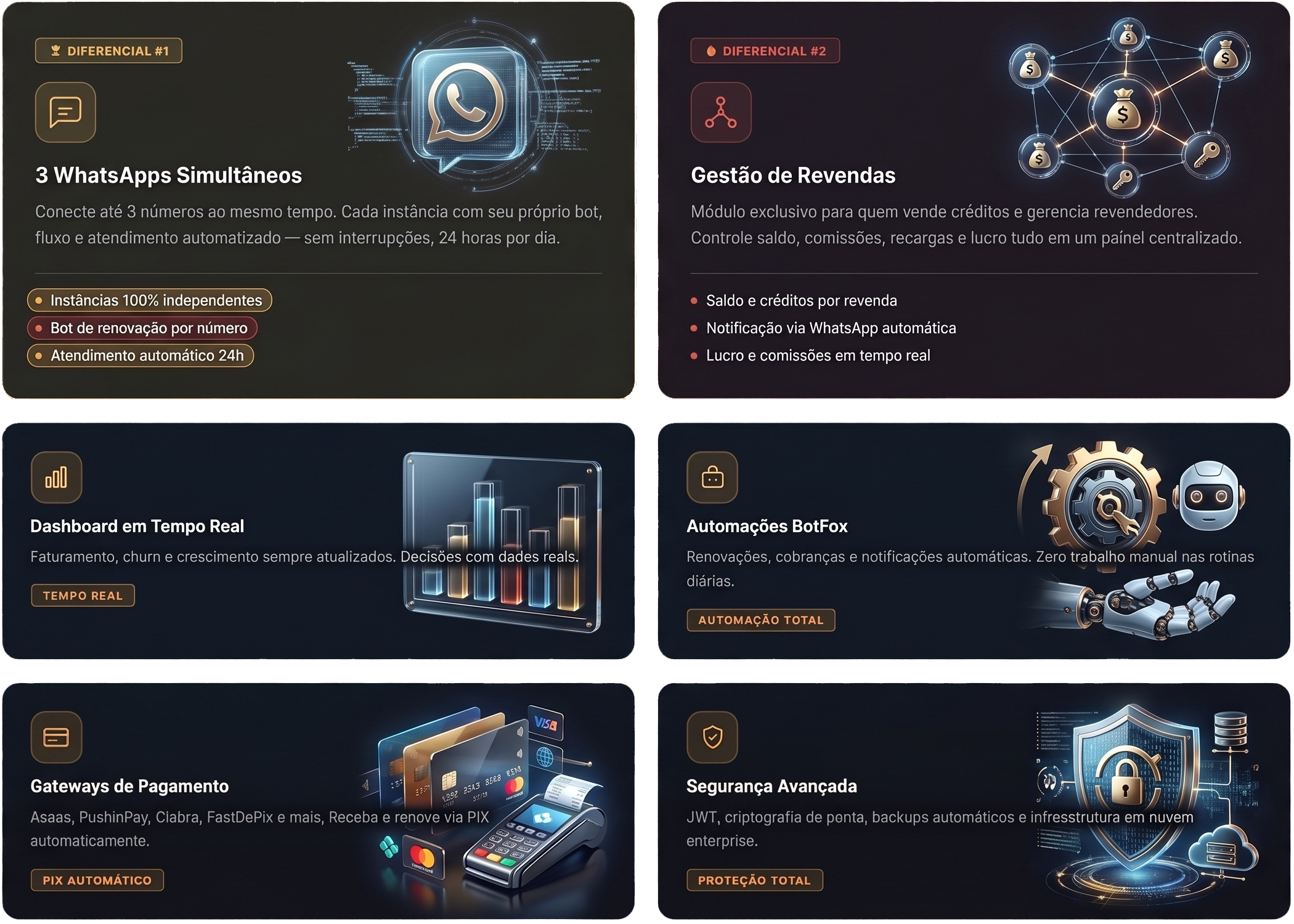 Diferenciais Fox Burn